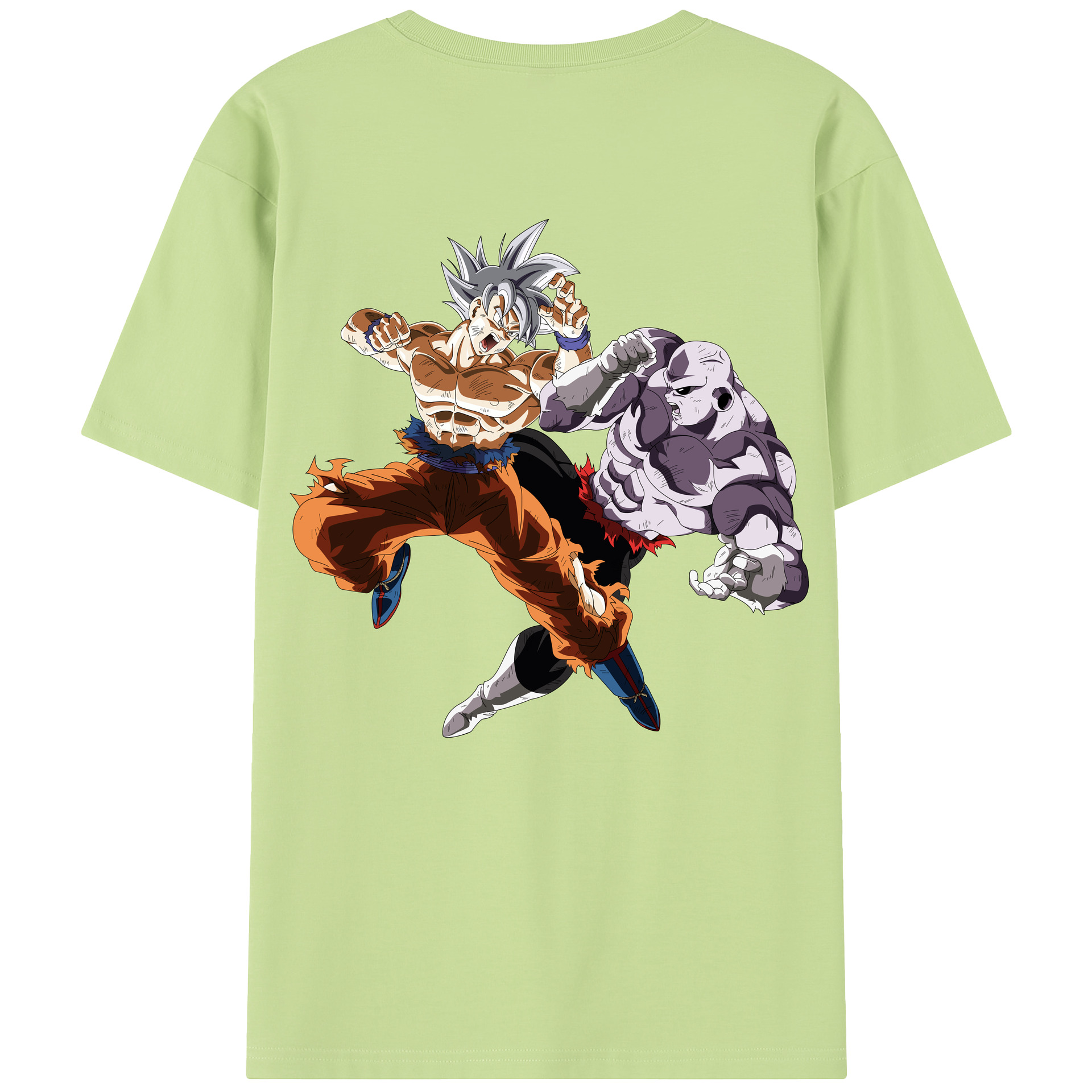（画像用） ドラゴンボール 孫悟空（そん ごくう）Son Goku カカロット DRAGON BALL Kakarotto 綿100％半袖Tシャツ（背面プリント）